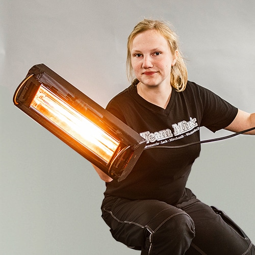 Mink Werbetechnik Mitarbeiterportrait Julia Mink Werbetechnik Mitarbeiterportrait Julia